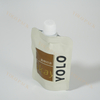 Custom Liquid Stand Up Packaging Reusable Drink Juice Aluminium Retort 50ml Spout Pouch