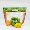 BOPP Laminated Vented with Handheld Perfect for Lemons Grapes Blueberries Cherries Orange Packaging Stand-up Farm Fruit Bags with Air Holes