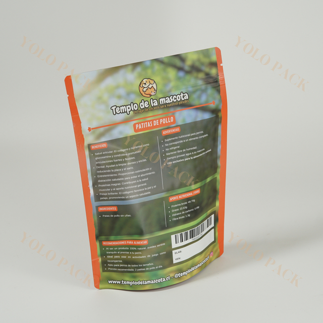 Ideal Packaging for All Pet Snacks Custom Digital & Gravure Printing Capabilities Protect Your Product Doypack Stand-Up Zipper Bags Pet Food Packaging Bag