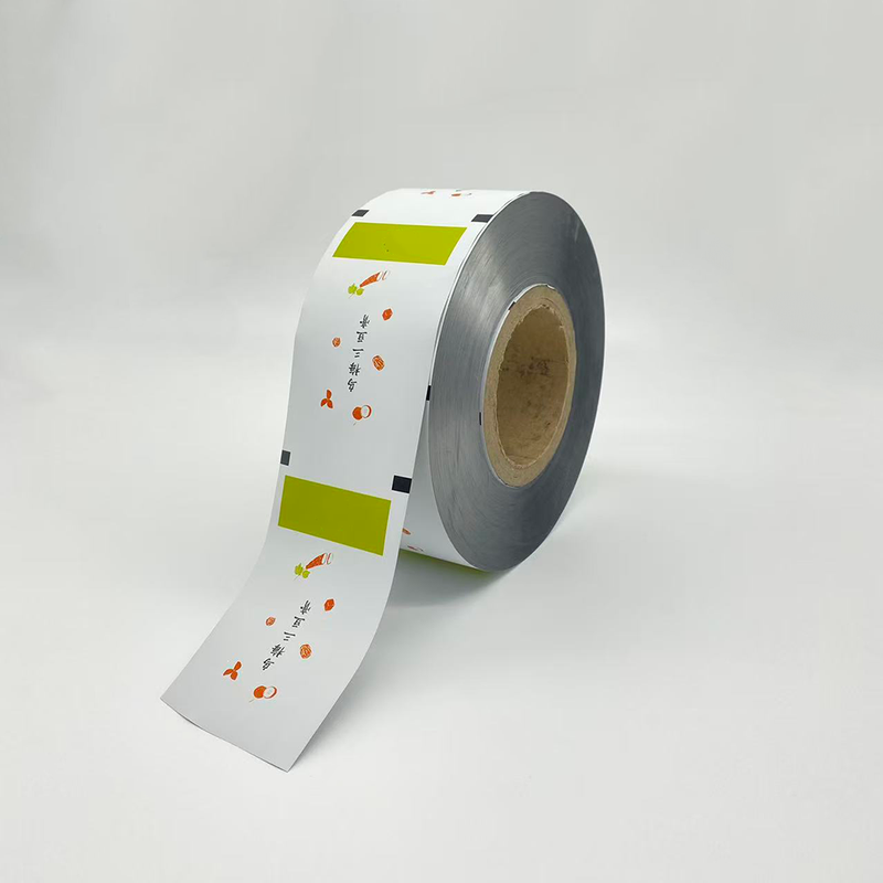 BRC Certified MOPP/VMPET/PE Printed Chinese Food Packaging Suppier Aroma Proof Metalized Fit for Snacks Jerky Potato Crackers Croutons Pet Foods High Barrier Film Roll