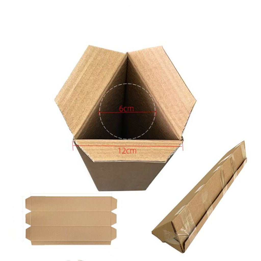 Maps Prints Drawings Poster Umbrella Outdoor Gear E-commerce Anti-Curl Mailing Tubes Protection Long Time Shipping Irregular Shape Custom Triangular Corrugated Boxes