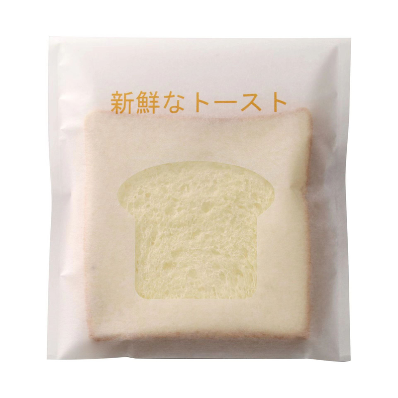 Customized Window Design Single-use Water-proof For Bread Cookies Dessert Packaging Self-adhesive Bag