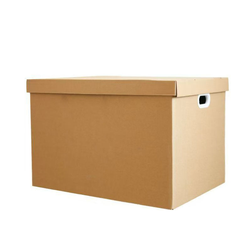 Cloth/Shoes/Gift Storage with Reinforced Handles Cartons in Corruagated Structure Free Design Move House Large Capacity Moving Carton Boxes