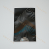 OEM Black With Stripes Printing Sides Sealed Bag Electronic Product Components Mobile Card Anti Light Transmission Plastic Packaging Bag