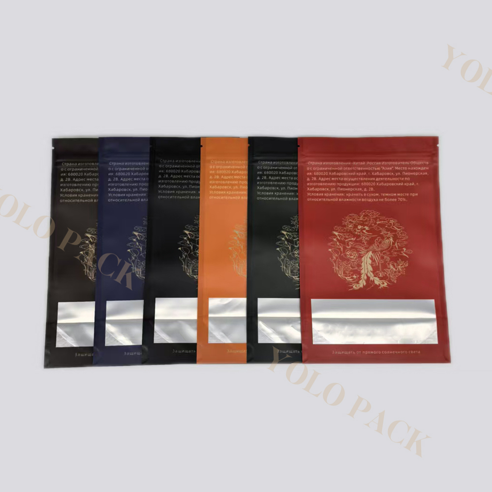 Loose Leaf Tea Coffee Sachet Powder Tea Bag Food Snack Filling Sealing Oxygen Proof MOPP/VMPET/PE Material Structure Luxury Tea Bag Packaging