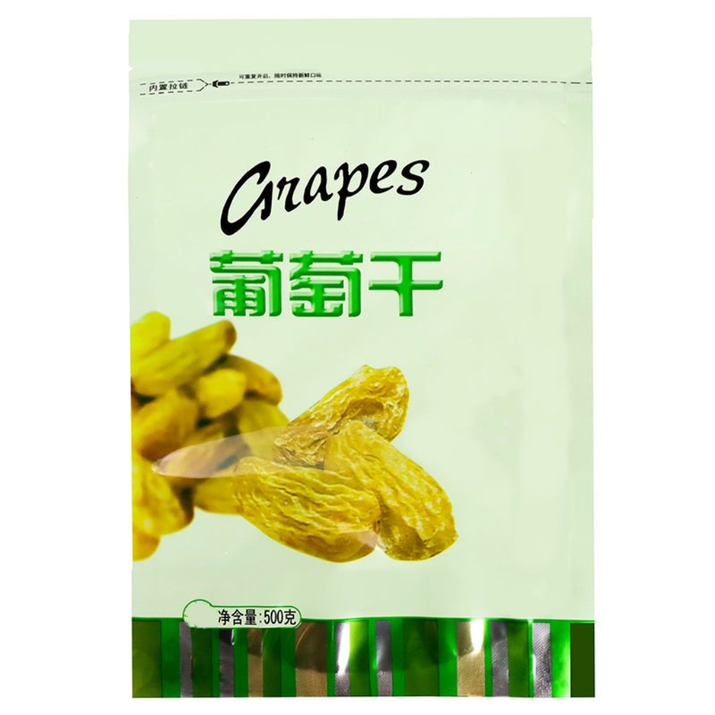 Durable Zipper Lock for Repeated Use Eco-conscious Food Packaging Dried Food Custom Printed Flexible High Barrier Stand-up Pouch