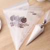 Personalized Food Grade Single-use Transparent Design Cream Butter Packaging Plastic Piping Bags