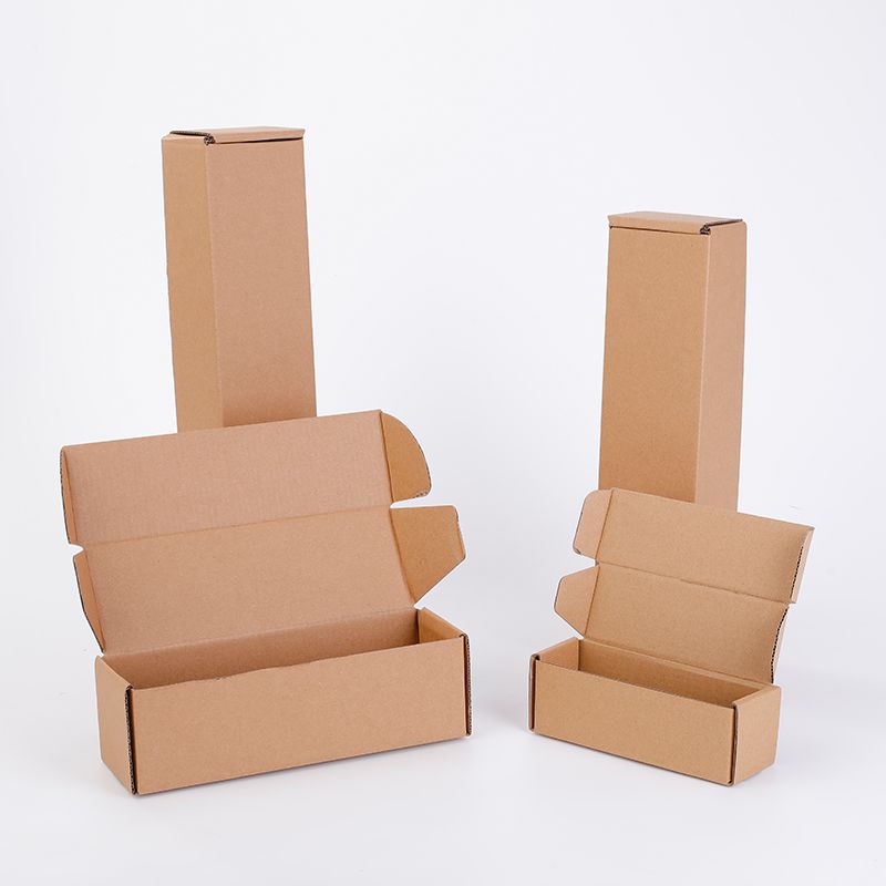 Factory Wholesale UV Coating Mailing Paper Boxes Wrapping Logistic Refillable Luxury Aircraft Mail Box