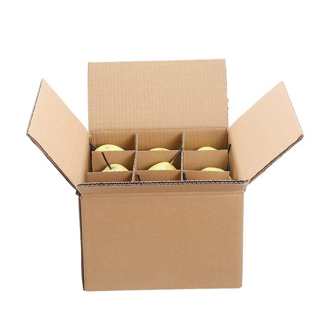 Peaches Nectarines Pears Community Delivery Cartons Prevent Bruising Professional Choice for Direct-to-Consumer Farms Fruit Shipping Box with Individual Cells