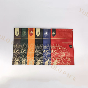 High-barrier Protection Custom Logo Design Roasted Coffee Tea Coffee Bean Candy Cookies Printed Package Bags for Tea