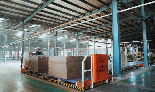  Corrugated box production