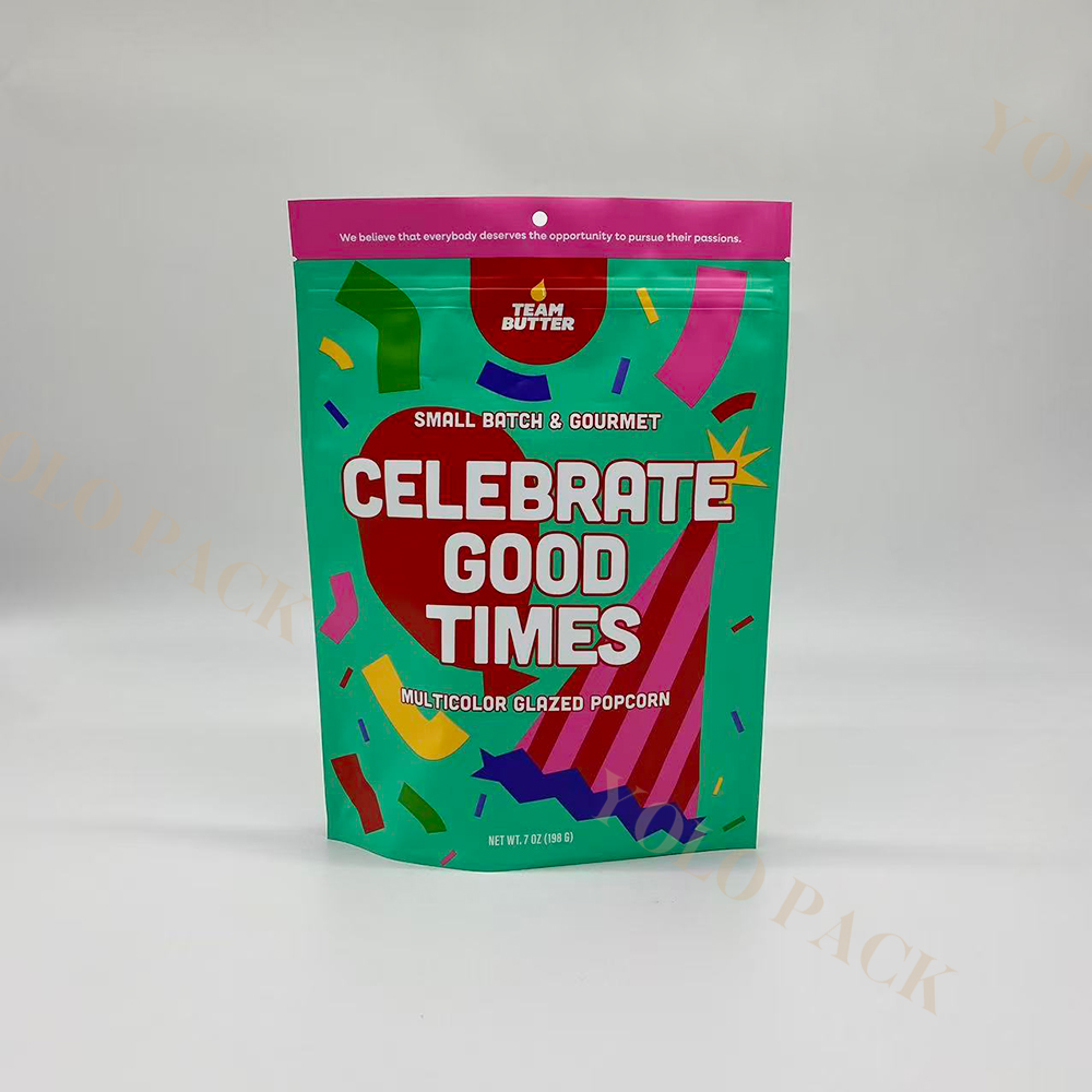 Startup-Friendly MOQ From 500pcs Digital Printing Spout UV Accepted Cereal Pouches Standing Seal PE Plastic Bag for Food Packaging