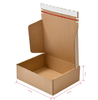 Premium Custom Print Cosmetics Shampoo Packaging Eco Friendly Kraft Paper Boxes Corrugated Cardboard Shipping Cartons Mailer Book Shipping Box