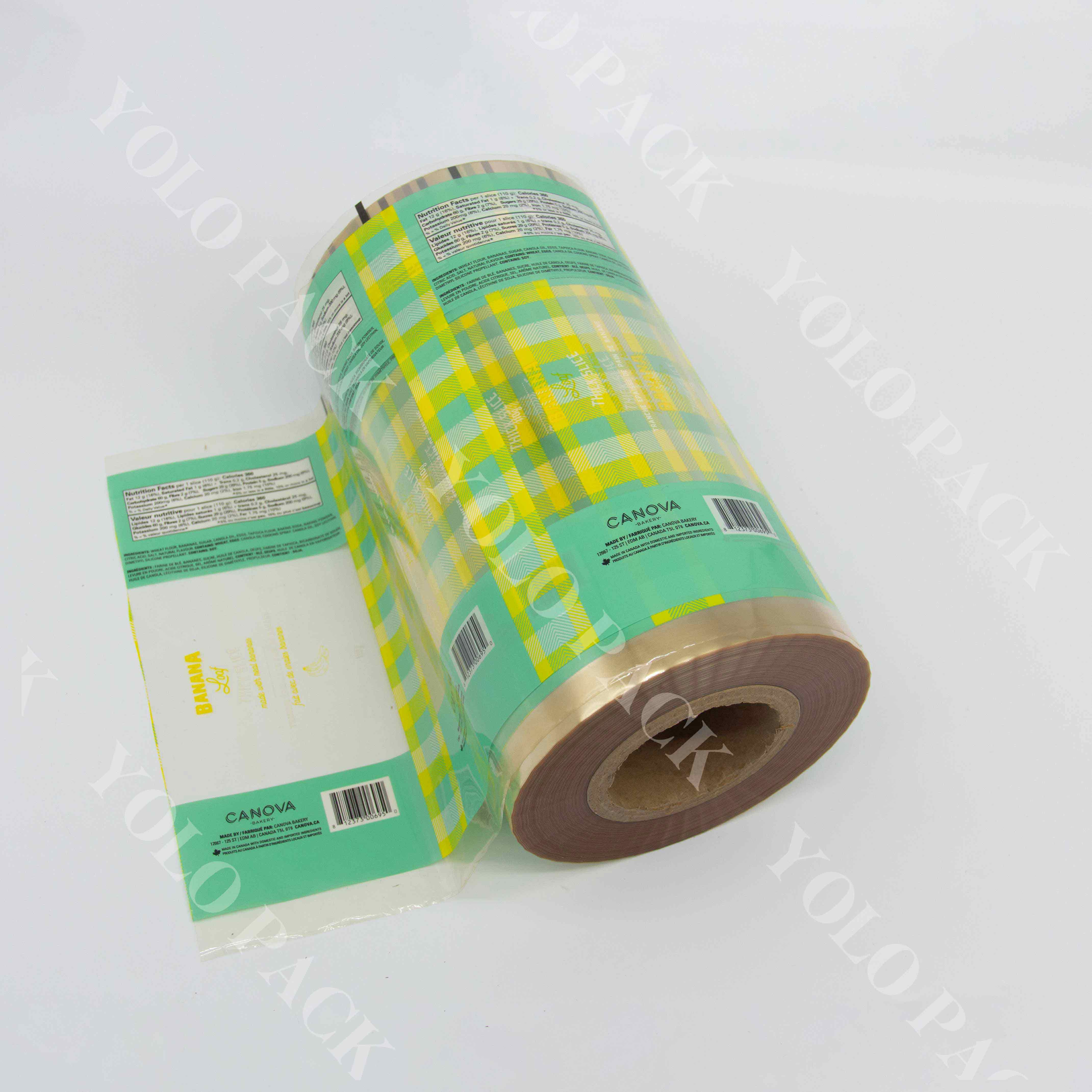 Protective PET Transparent Moisture Barrier Custom Sizes Thicknesses Accpeted for Packaging Spaghetti Penne Fusilli Dry Pasta & Grain Rice Quinoa Couscous Polenta Clear Film Roll