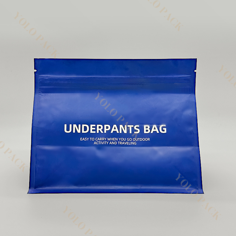 Blue Color 250g 500g 750g Coffee Protein Supplements Packaging Empty Stand-up High Barrier Aroma Lock Shelf Display Square Bottom Bag