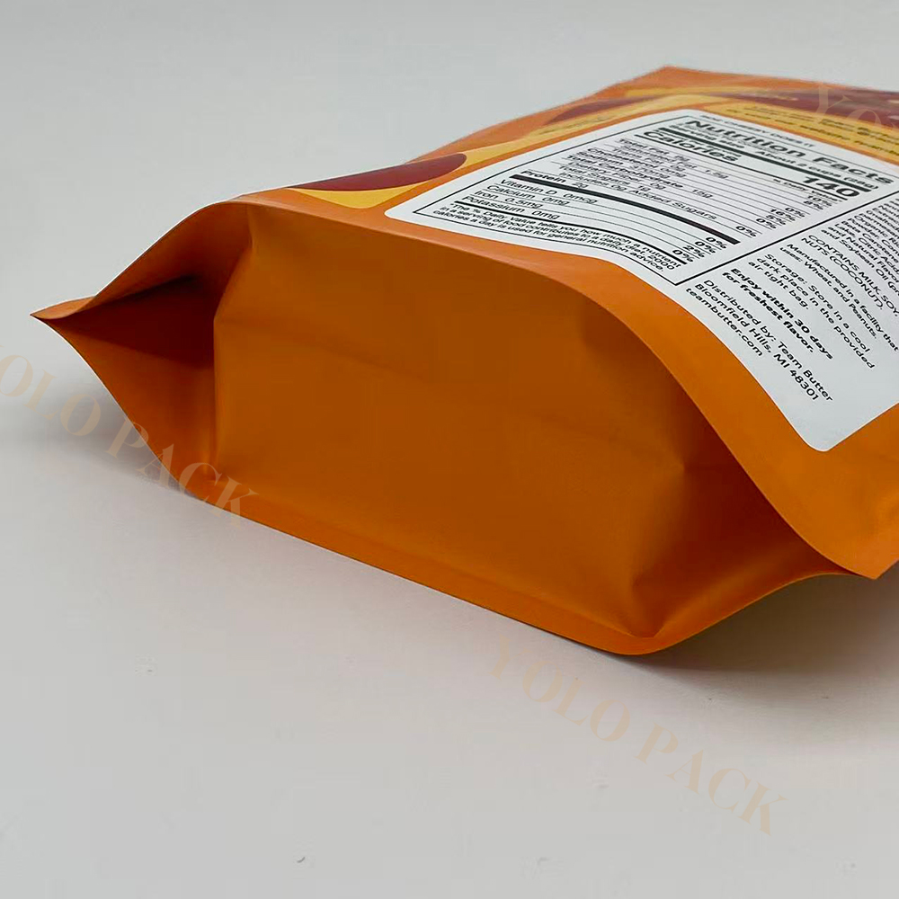 OEM ODM Packaging Solution BRC Global Standards Food Package Bags with Resealable Zipper Full Custom Printing Accepted Plastic Pouch