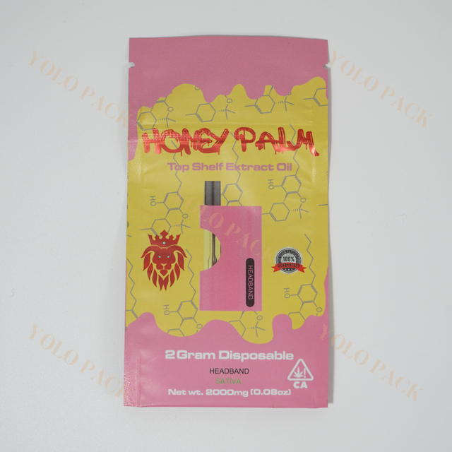 Custom Resealable Child Resistant Bag With Zipper Smell Proof Freeze Dried Candy Cannabis Exit Edibles Packaging Bag