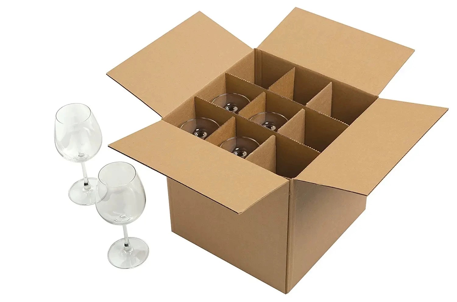 Peaches Nectarines Pears Community Delivery Cartons Prevent Bruising Professional Choice for Direct-to-Consumer Farms Fruit Shipping Box with Individual Cells