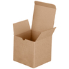 4*4*4 Kraft Brown Eco Friendly Corrugated Cardboard Ceramic Mug Shipping Electronic Components Boxes Gift Box for Jewelry Gift Boutique Shop Paper Box Package