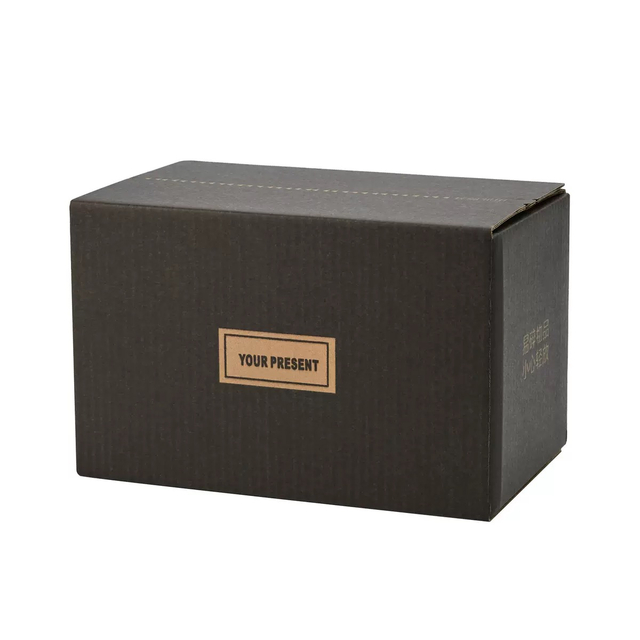 3-Layer Corrugated Construction Wedding Favor Birthday Celebrate Jewelry Packaging Present Unboxing Experience Delivery Black Paper Gift Boxes