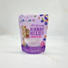Blueberry Nut & Seed Crunch Bar Health Food Package OEM Snack Bags Freshness Lock Doypack Plastic Food Packaging Bag