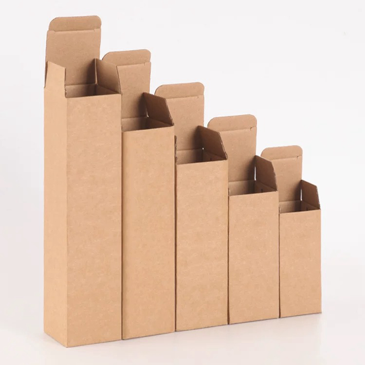 3-ply Compact Boxes Perfect for Delicate Glass Bottles Essential Oil Packaging Boxes for Premium Presentation High-End Kraft Custom Logo Printing Bottle Shipping Box