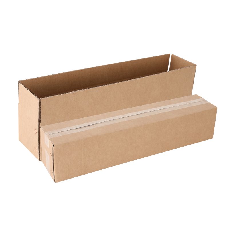 5 Layers Brown Logistics Packing Pressure-resistant Perfect Fit for Long, Narrow Items 72 Rectangular Shipping Boxes Long Corrugated Box