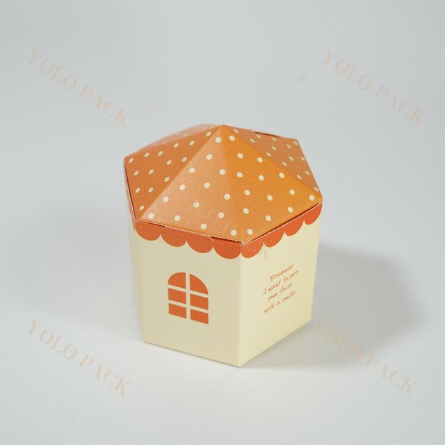 Factory Custom Special Shaped Box House Shape Fairy Tale Castle Design Sweets Cases Kids Festival Party Biscuit Nougat Food Gift Box
