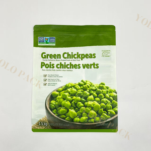 Manufacturer Direct with Over 20 Years Customization Experience in China Food Grade Packaging Pouches Standing-Up Natural Chickpeas Packaging Bag