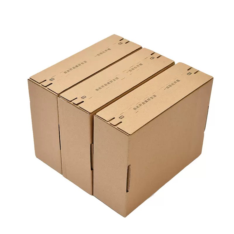 Premium Custom Print Cosmetics Shampoo Packaging Eco Friendly Kraft Paper Boxes Corrugated Cardboard Shipping Cartons Mailer Book Shipping Box