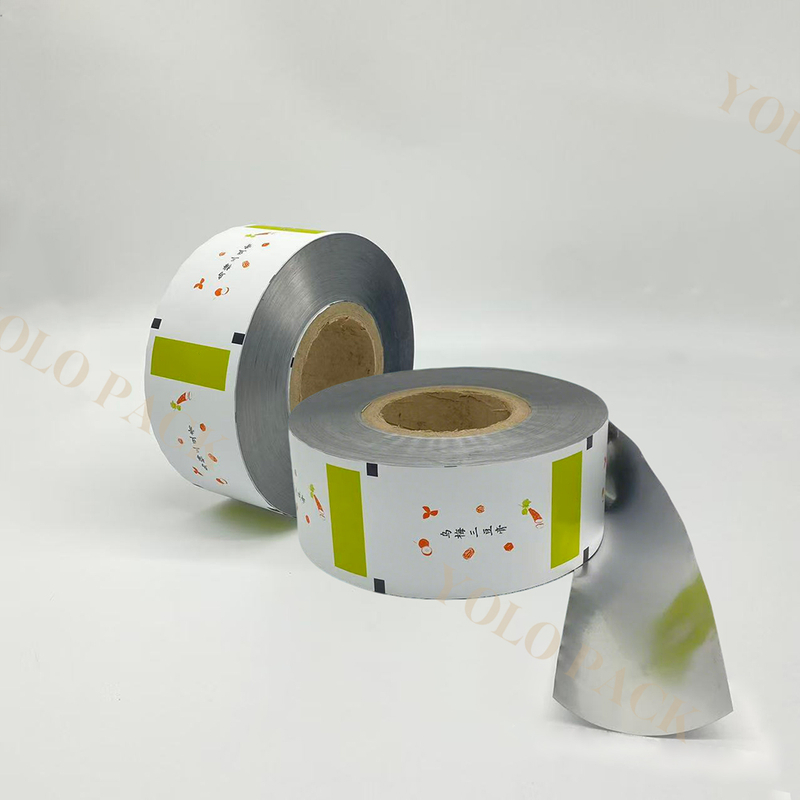 BRC Certified MOPP/VMPET/PE Printed Chinese Food Packaging Suppier Aroma Proof Metalized Fit for Snacks Jerky Potato Crackers Croutons Pet Foods High Barrier Film Roll