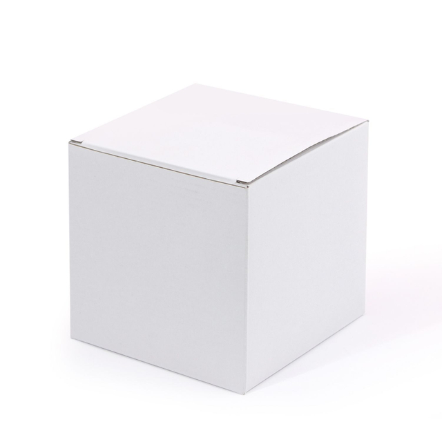 12x12x12cm Corrugated Paperboard Personalised Brand Handmade Craftsmanship Coffee Cups Carton Candle Soap Candy Online Store Shipping Packaging Box Corrugated