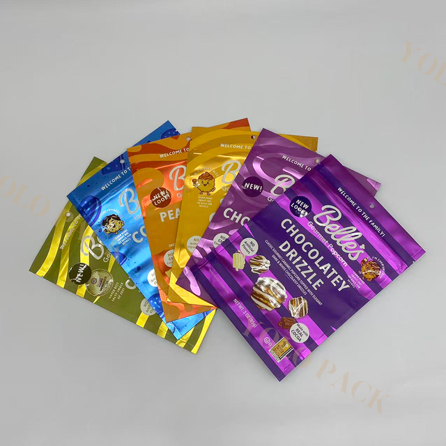 85g Greaseproof Theater Popcorn Packaging Glossy Finish Personalize Logo Accepted Premium Food Safety High Barrier Stand Up Pouches