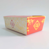 2024 New Design Customize Logo Accepted Food Grade Frensh Fries Chicken Hamburger Disposable Fast Food Box