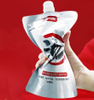 Factory Retail Personalized With Logo Reusable Food Grade Glossy Juice Stand Up Spout Pouch