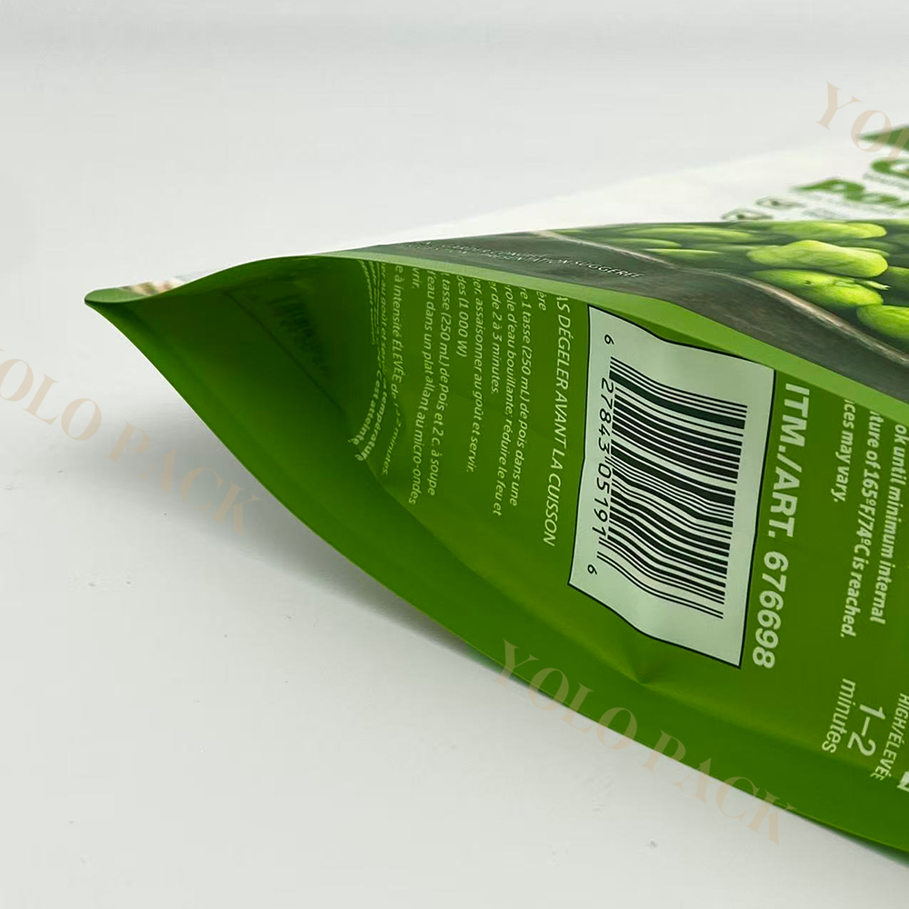 Manufacturer Direct with Over 20 Years Customization Experience in China Food Grade Packaging Pouches Standing-Up Natural Chickpeas Packaging Bag
