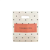 Plastic Personalized Handle Design With Side Gusset Supermarket Grocery Shopping For Cloth Packaging Die Cut Handle Bag