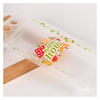 Matte Transparent Handle Design Zipper Lock For Juice Water Coffee Packaging Stand Up Spout Pouch