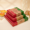 Manufacture Personalized With Logo Eco-Friendly Reusable Portable Takeaway Pizza Cardboard Package Food Box 