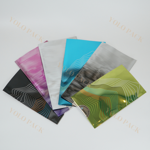 OEM Aluminum Foil Sides Sealed Bag Plastic Damp-proof Electronic Components Small Commodities Packaging Bag Multiple Styles Choose