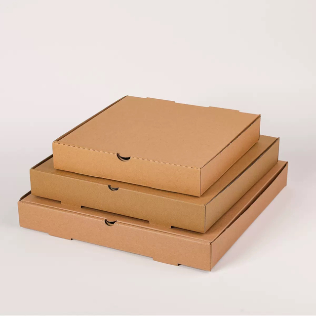 Prevent Crushing Deliver Pizza Cardboard Custom Logo Brand Accept Takeaway Carryout Party Event Catering Green Choice Recyclable Material Pizza Boxes Corrugated