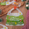 Customized Plastic Pine Special-shaped Personalized Colorful Stand Up Transparent Design Reusable Zipper Bag For Christmas Day