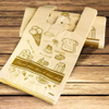 Customized Plastic Handle Design Supermarket Grocery Retail Shopping T-shirt Bag